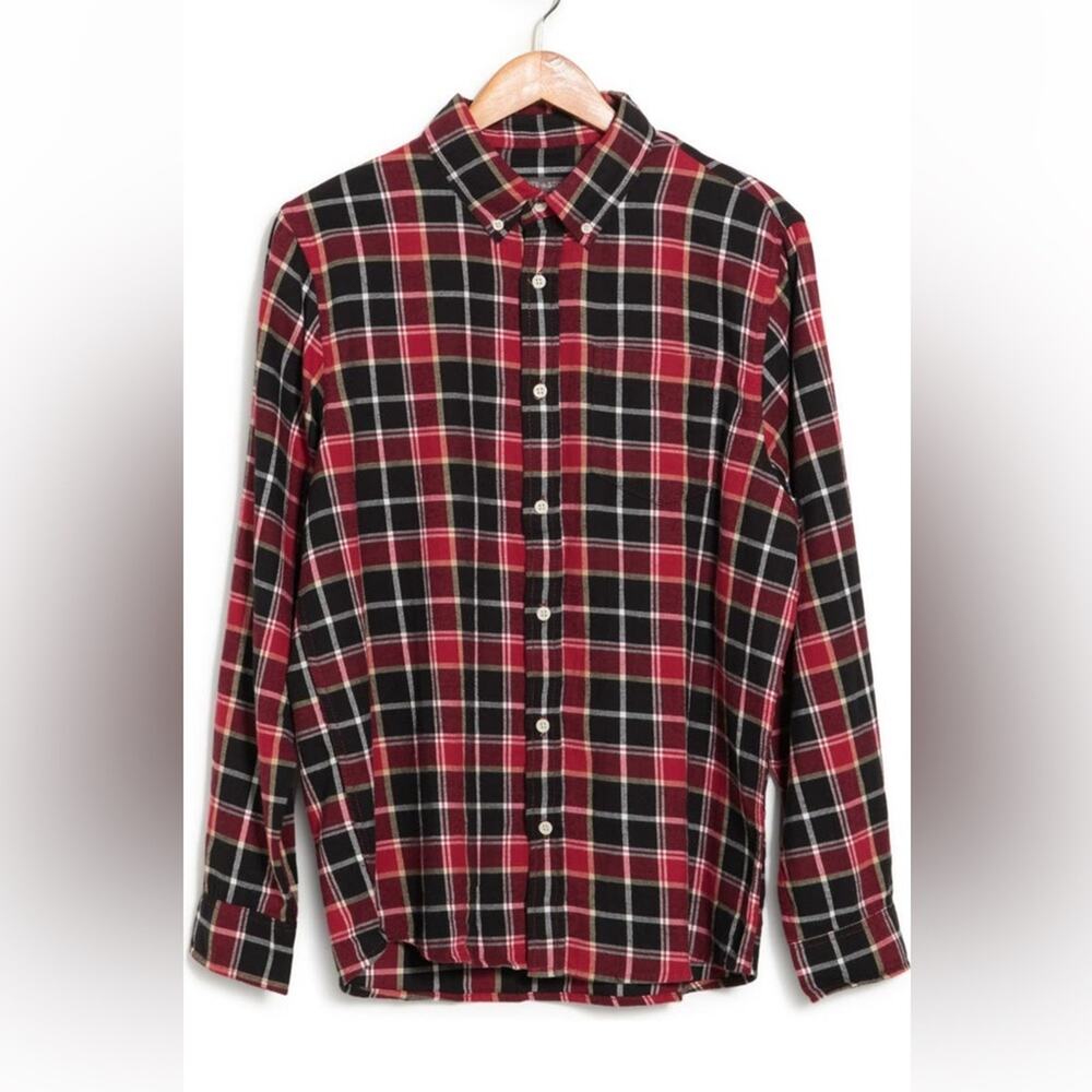 Slate & Stone Flannel Long Sleeve Shirt Size L - Picture 3 of 7